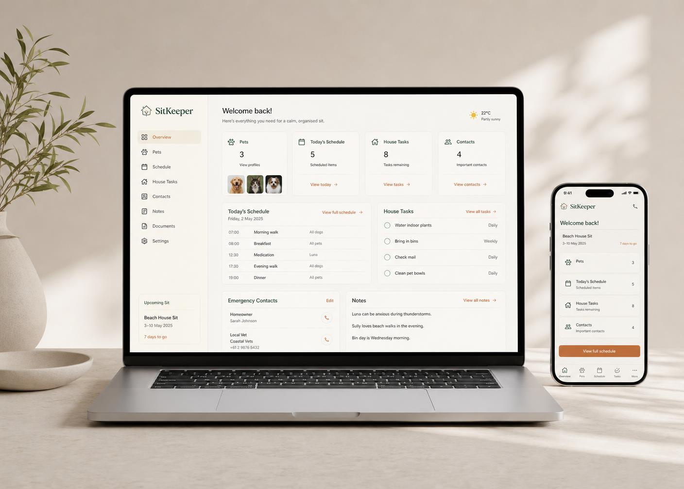 SitKeeper project